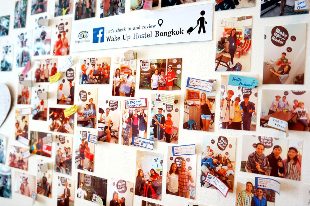 Wake Up Hostel Bangkok Dış mekan fotoğraf